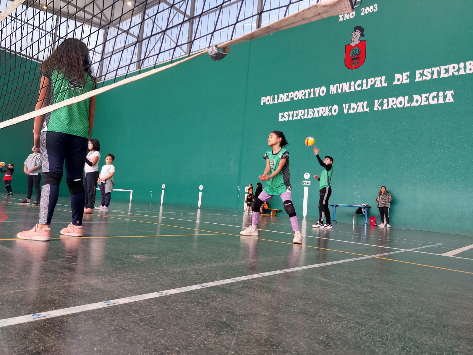 Celebrada la 1ª concentración Minivoley de la temporada